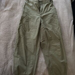 Womens Everlane Olive Green Pants
